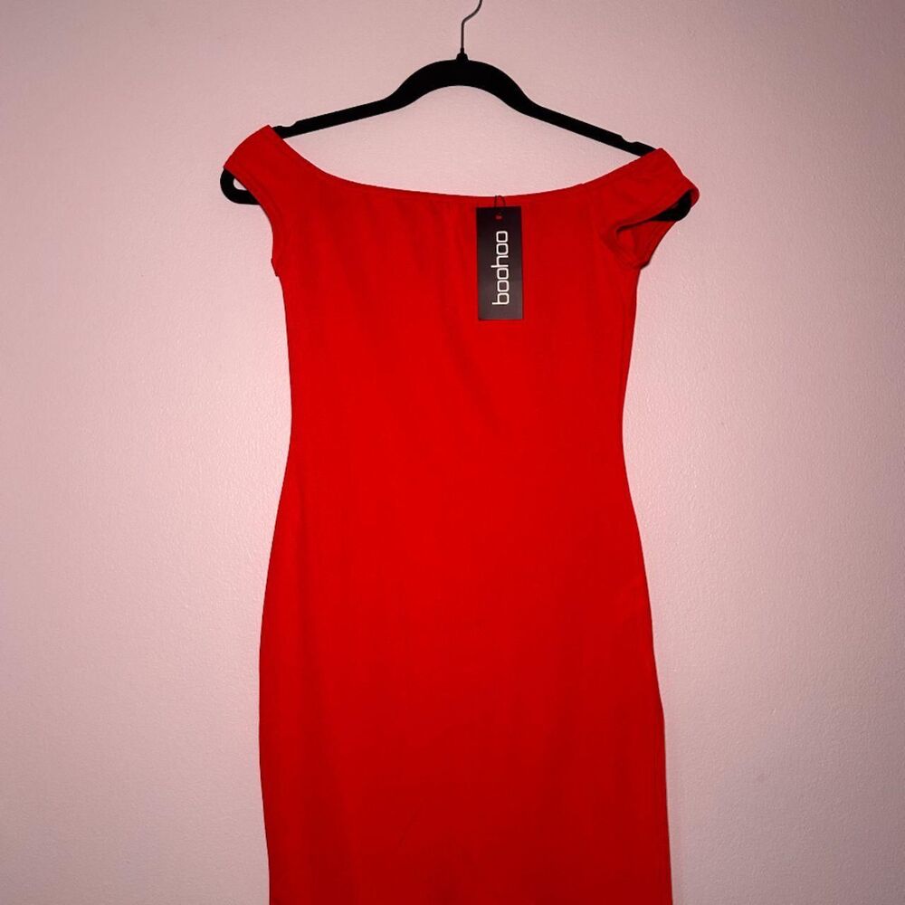 Boohoo Women's Red Dress